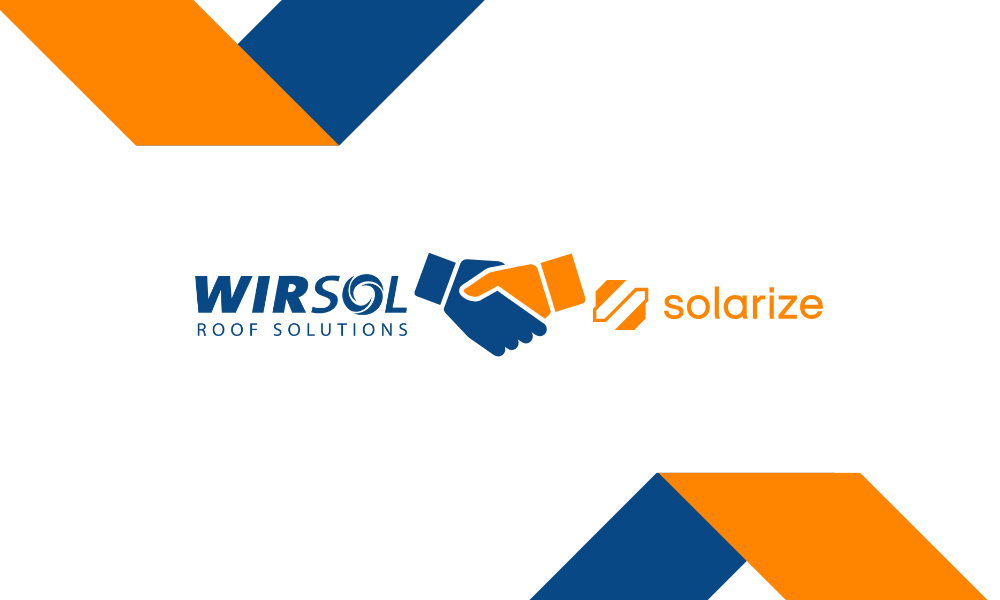 Veranschaulichung Partnerschaft WIRSOL & Solarize